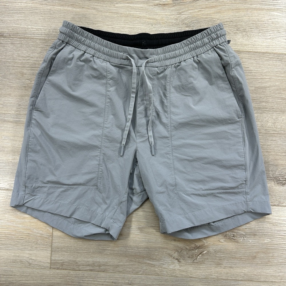 Lululemon Large Bowline Short 8" *Ripstop Rhino Grey Unlined Drawstring